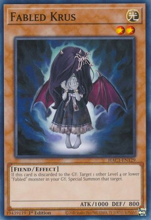 Fabled Krus (Common / Short Print) [HAC1-EN129] 1st Edition