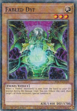 Fabled Dyf (Duel Terminal) [HAC1-EN133] Parallel Rare
