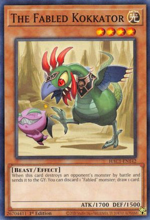 The Fabled Kokkator (Common / Short Print) [HAC1-EN142] 1st Edition