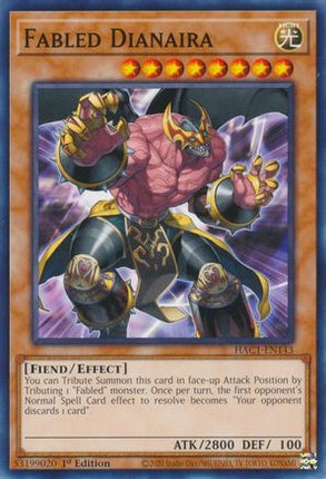 Fabled Dianaira (Common / Short Print) [HAC1-EN143] 1st Edition