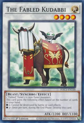 The Fabled Kudabbi (Duel Terminal) [HAC1-EN148] Common