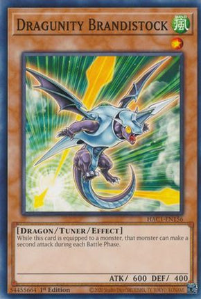 Dragunity Brandistock (Duel Terminal) [HAC1-EN156] Common