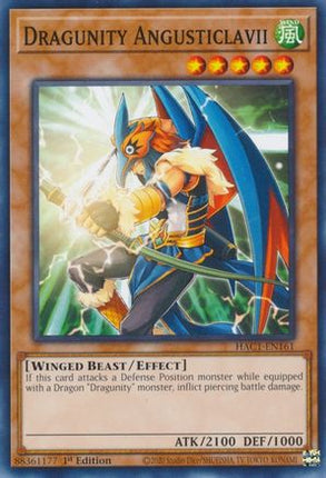 Dragunity Angusticlavii (Duel Terminal) [HAC1-EN161] Common