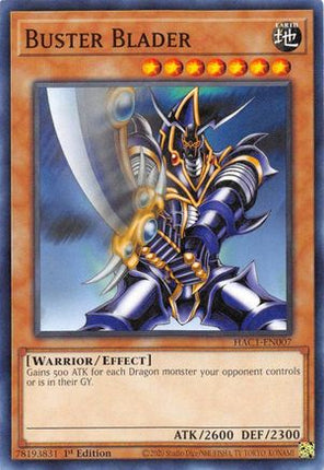 Buster Blader (Common / Short Print) [HAC1-EN007] 1st Edition
