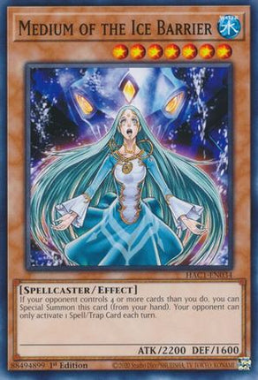 Medium of the Ice Barrier (Common / Short Print) [HAC1-EN034] 1st Edition