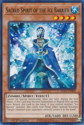 Sacred Spirit of the Ice Barrier (Common / Short Print) [HAC1-EN045] 1st Edition