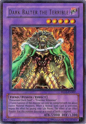 Dark Balter the Terrible (Parallel Rare) [HL03-EN007] Unlimited