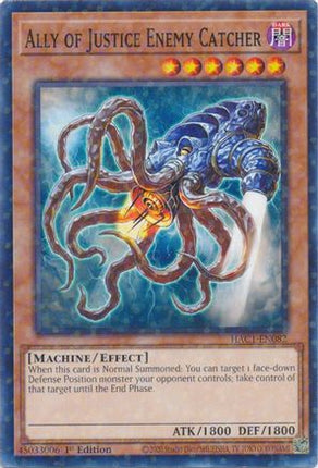 Ally of Justice Enemy Catcher (Duel Terminal) (Duel Terminal Technology Common) [HAC1-EN082] 1st Edition