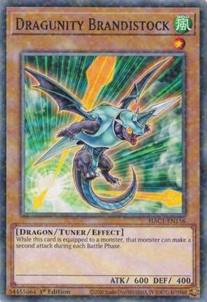 Dragunity Brandistock (Duel Terminal) (Duel Terminal Technology Common) [HAC1-EN156] 1st Edition