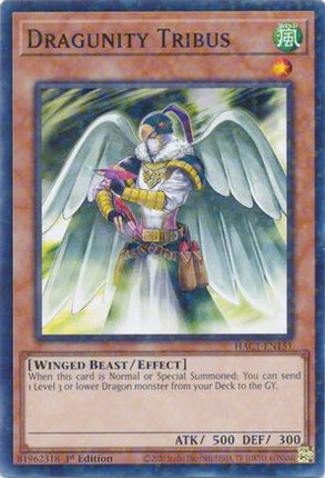 Dragunity Tribus (Duel Terminal) (Duel Terminal Technology Common) [HAC1-EN151] 1st Edition