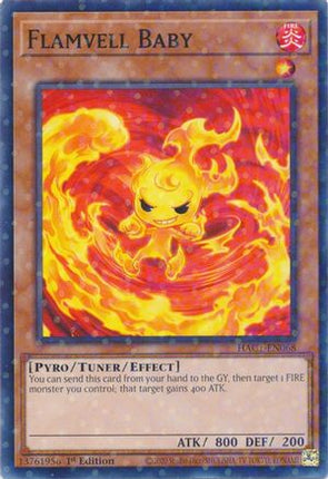 Flamvell Baby (Duel Terminal) (Duel Terminal Technology Common) [HAC1-EN068] 1st Edition