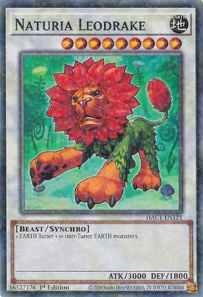 Naturia Leodrake (Duel Terminal) (Duel Terminal Technology Common) [HAC1-EN121] 1st Edition