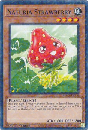Naturia Strawberry (Duel Terminal) (Duel Terminal Technology Common) [HAC1-EN110] 1st Edition