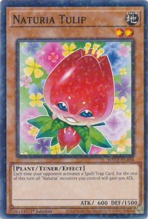 Naturia Tulip (Duel Terminal) (Duel Terminal Technology Common) [HAC1-EN104] 1st Edition