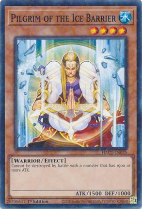 Pilgrim of the Ice Barrier (Duel Terminal) (Duel Terminal Technology Common) [HAC1-EN035] 1st Edition