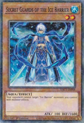 Secret Guards of the Ice Barrier (Duel Terminal) (Duel Terminal Technology Common) [HAC1-EN048] 1st Edition