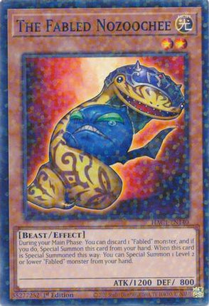 The Fabled Nozoochee (Duel Terminal) (Duel Terminal Technology Common) [HAC1-EN140] 1st Edition