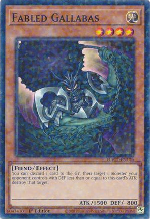 Fabled Gallabas (Duel Terminal) (Duel Terminal Technology Common) [HAC1-EN126] 1st Edition