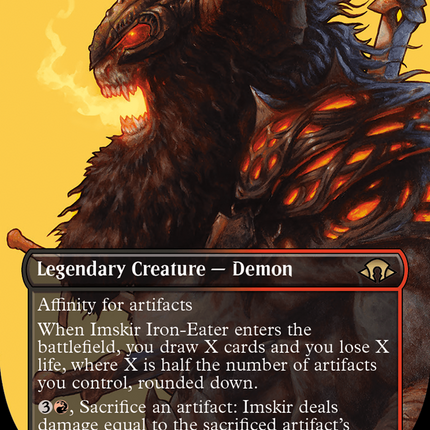 Imskir Iron-Eater (Borderless) [Modern Horizons 3] Foil