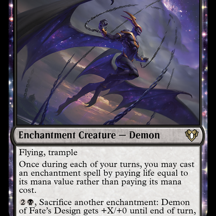 Demon of Fate's Design [Commander Masters]