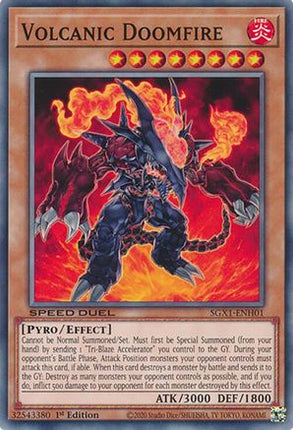 Volcanic Doomfire [SGX1-ENH01] Common
