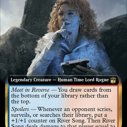 River Song (Extended Art) [Doctor Who] Surge Foil