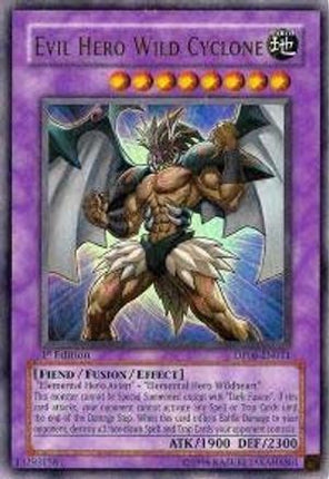 Evil Hero Wild Cyclone [DP06-EN011] Ultra Rare