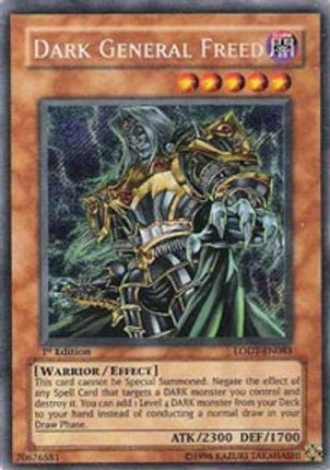 Dark General Freed [LODT-EN083] Secret Rare