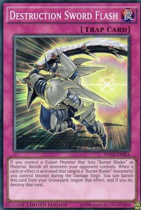 Destruction Sword Flash (Super Rare) [DOCS-ENSE4] Limited