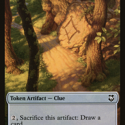 Clue [Forgotten Realms Commander Tokens]