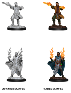 D&D Nolzur's Marvelous Miniatures - Unprimed/Unpainted Human Sorcerer