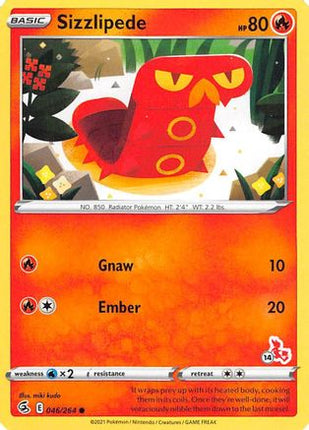 Sizzlipede (# Cinderace Stamped) undefined/264 - Battle Academy 2022