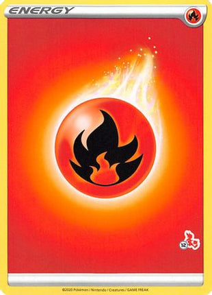 Fire Energy (Cinderace Stamp #12) [Battle Academy 2022]