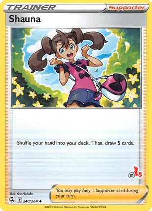 Shauna (# Cinderace Stamped) 240/264 - Battle Academy 2022