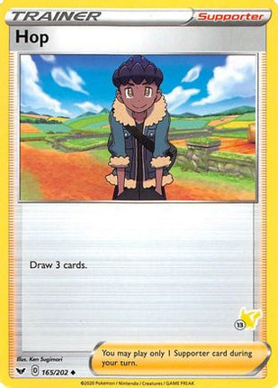 Hop (# Pikachu Stamped) 165/202 - Battle Academy 2022