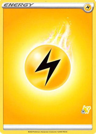 Lightning Energy (# Pikachu Stamped) undefined- Battle Academy 2022