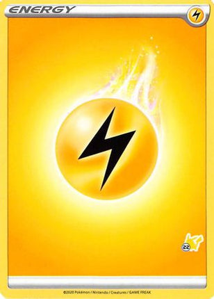 Lightning Energy (# Pikachu Stamped) undefined- Battle Academy 2022