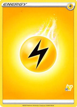 Lightning Energy (# Pikachu Stamped) undefined- Battle Academy 2022