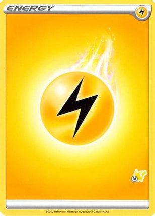 Lightning Energy (# Pikachu Stamped) undefined- Battle Academy 2022
