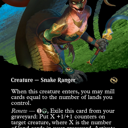 Lasyd Prowler (Borderless) [Tarkir: Dragonstorm] Foil