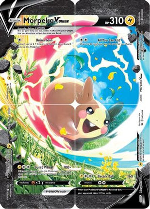 Morpeko V-Union [Set of 4] - SWSH218/null [SWSH: Sword & Shield Promo Cards] Holofoil