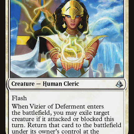 Vizier of Deferment [Amonkhet]