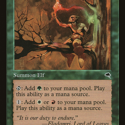 Skyshroud Elf (255) [Tempest]