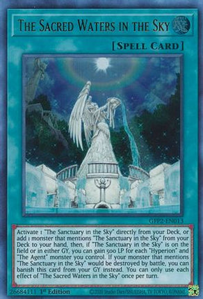 The Sacred Waters in the Sky (Ultra Rare) [GFP2-EN013] 1st Edition