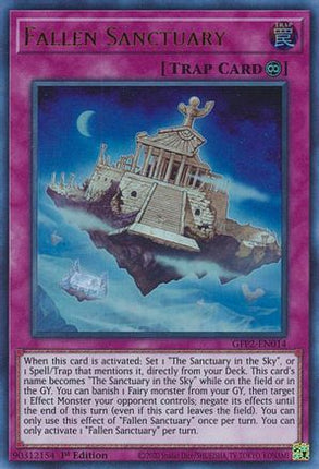 Fallen Sanctuary (Ultra Rare) [GFP2-EN014] 1st Edition