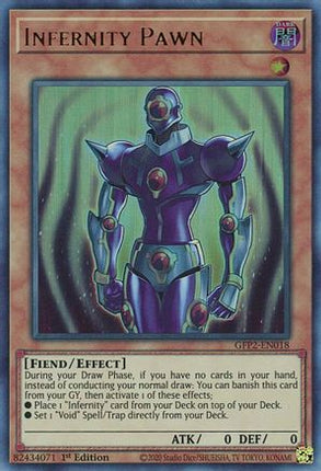 Infernity Pawn (Ultra Rare) [GFP2-EN018] 1st Edition