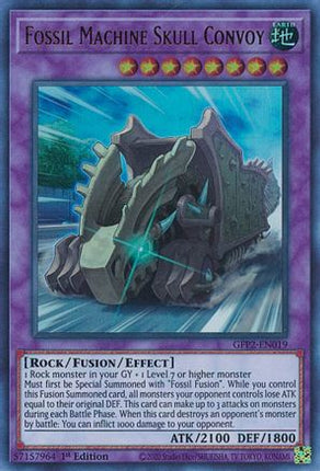 Fossil Machine Skull Convoy (Ultra Rare) [GFP2-EN019] 1st Edition