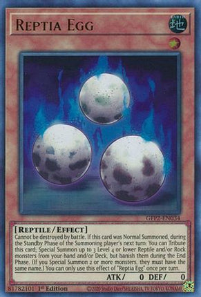Reptia Egg (Ultra Rare) [GFP2-EN034] 1st Edition