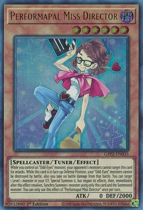 Performapal Miss Director (Ultra Rare) [GFP2-EN035] 1st Edition
