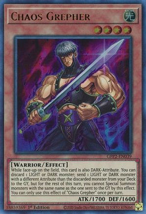 Chaos Grepher (Ultra Rare) [GFP2-EN039] 1st Edition